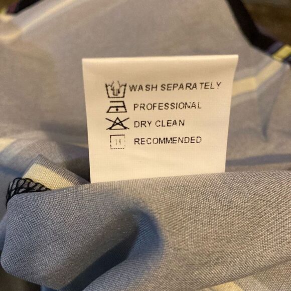 MISSLOOK Women’s 2XL Top Black Yellow & Blue New With Tags - Picture 9 of 9